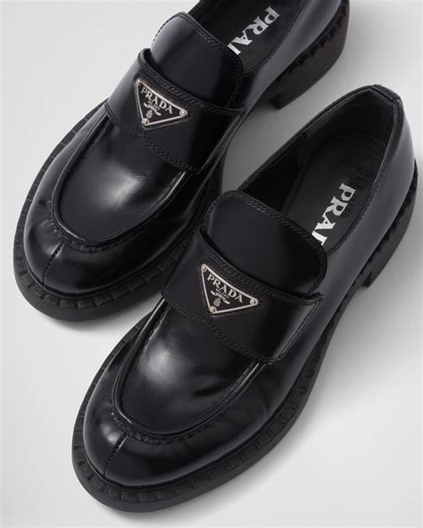 loafers shoes prada|Prada luxury loafers.